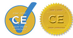 CPE Accredited Provider - CDM, CFPP CE - CBDM Approve